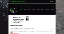 Desktop Screenshot of mcspeedracer.com